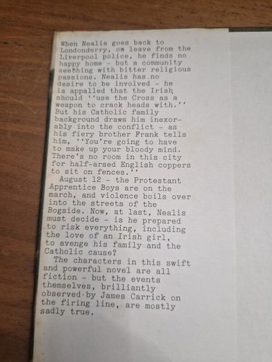 1st edition with oleary in the grave by james carrick