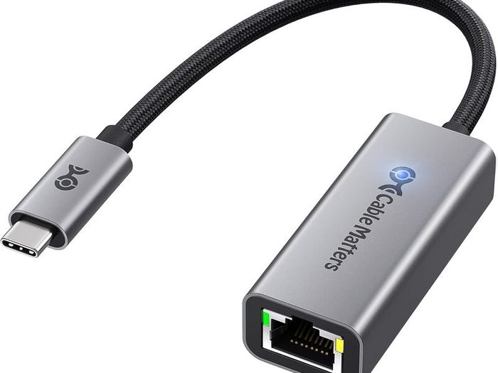 Cable Matters USB C to 5Gb Ethernet Adapter, 5 Gigabit Ethernet to USB C - Boxed! [2 Available]