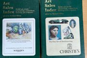 2 x 1988-89 Art Sales Index Books | Edited by Richard Hislop | Reference Set
