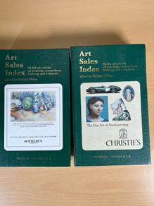 2 x 1988-89 Art Sales Index Books | Edited by Richard Hislop | Reference Set