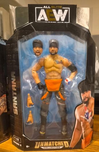 AEW Wrestling Figures - Santana and Ortiz