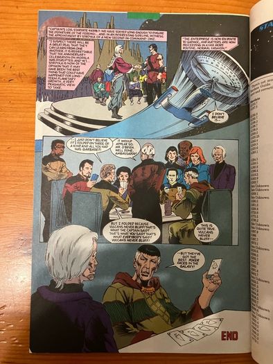 Comic: 'Star Trek The Next Generation' no. 4 / 1991