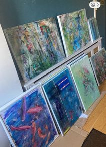 Original art Dublin Art  VIEW Friday 4th Sat 5 th September Irish Art abstract painting