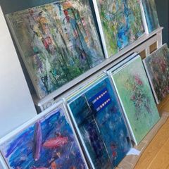 Original art Dublin Art  VIEW Friday 4th Sat 5 th September Irish Art abstract painting