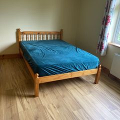 Double Bed with Matress Good Quality Clean