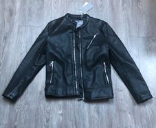 Zara leather jacket