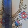 Flowers and diamonds Necklace Image 4