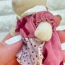 Sylvanian Families Chocolate Mother Figure Vintage 1985 Epoh approx. 9 cm. Dirty Used Please see photos Image 5