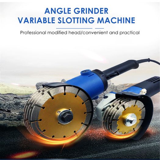 BRAND NEW Angle Grinder To Grooving Machine Adapter Lock Nuts Flange Inner Outer Kit For Variable Slotting Machine Conversion