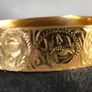 gold plated bangle Image 2
