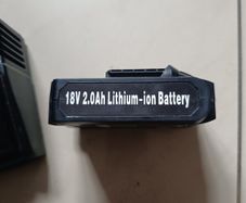 New li-ion 2.0ah battery and charger base