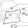 Ash Tray (Fiat Punto) Image 2