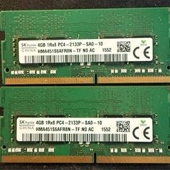 8GB SK Hynix Laptop Memory Sticks (2x 4GB) HMA451S6AFR8N