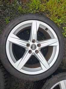 18" Genuine Audi S Line Alloys with tyres