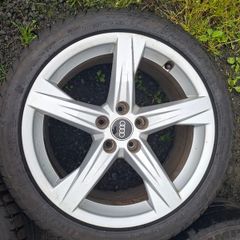 18" Genuine Audi S Line Alloys with tyres