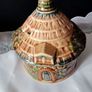 Vintage Japanese Marutomo Ware Jam Pot Image 2