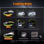 Ultra Bright Multifunctional LED Sensor Headlight with Built-in Rechargeable Battery Image 10