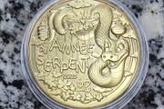 France 0.25 Euro Uncirculated Coin 2024 - Year of the Snake - Chinese Calendar