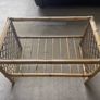 Vintage Bamboo and Rattan Coffee Table Image 3