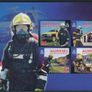 2004 Alderney Community Services Part 4 Fire Services Stamp Booklet Mint Never Hinged (MNH) Image 6