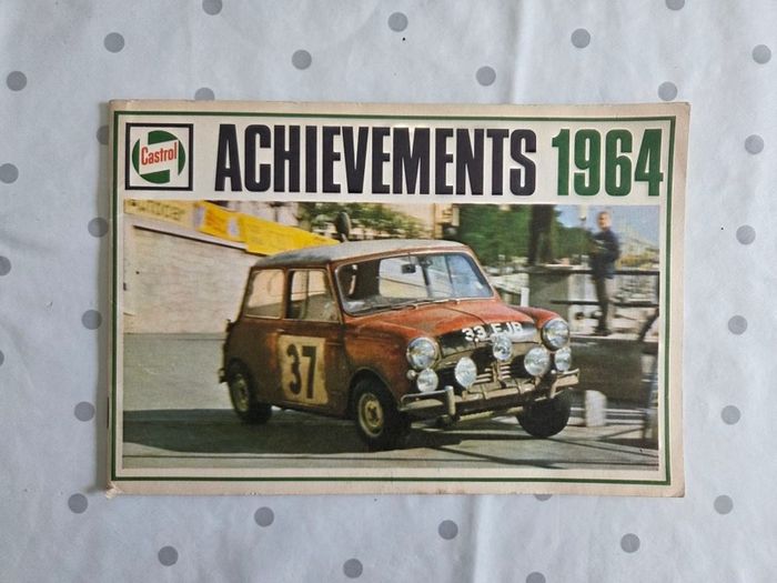 Castrol Acheivements 1964 booklet
