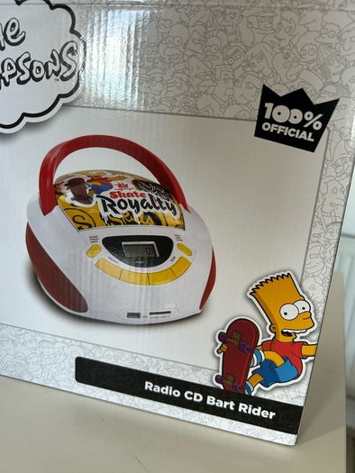 The Simpsons BART Radio CD Player