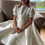Darcy Bow Victoria Communion Dress Image 2