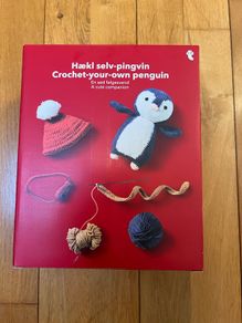 Penguin crochet set