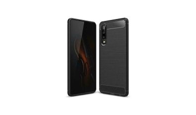 New Rugged Armor Cover For Huawei P30 Case Carbon Fiber Design - FHT01HK2
