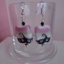 Drop earrings,Handmade earrings.New,Gift.Lampwork glass beads Image 5