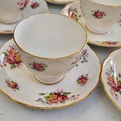 Vintage Melba Bone China Made in England Dining Set