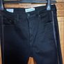 Calvin Klein Jeans High Rise Skinny Ankle jeans in black denim W29 Image 5