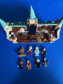 Part of Lego Magical 20th-anniversary Harry Potter 76389 collectible figures