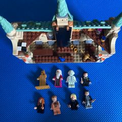 Part of Lego Magical 20th-anniversary Harry Potter 76389 collectible figures