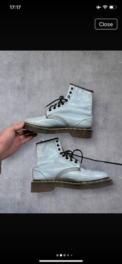 Dr Martens Powder Blue Size 5/38