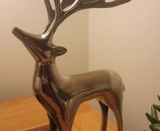 Metal Deer Candle Holder