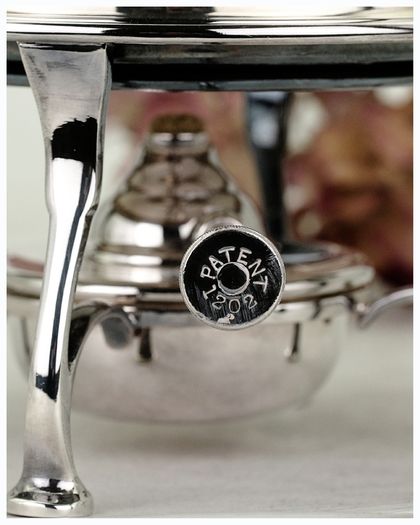 Antique Sheffield Silver Plated Spirit Kettle 19th Century