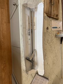 Towel rail and toilet roll holder