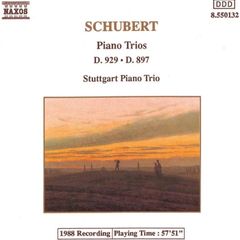 Schubert. Piano Trios D. 929 - D.897. CD. Free Postage!