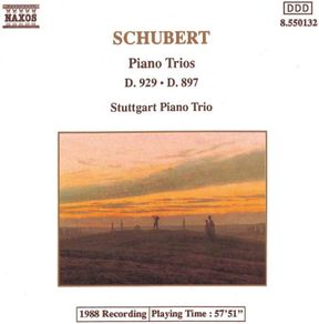 Schubert. Piano Trios D. 929 - D.897. CD. Free Postage!