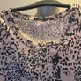 George long line pink cotton top size UK16 EU44 Postage included Image 2