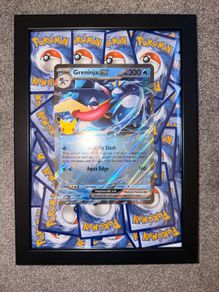 Framed Greninja oversized Promo Pokemon collage