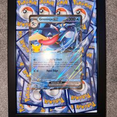 Framed Greninja oversized Promo Pokemon collage