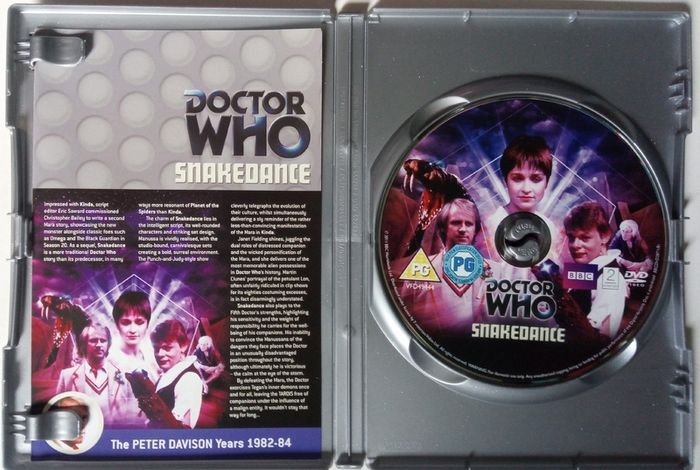Doctor Who (Peter Davidson) [1983] Snakedance [1xDVD TV Boxset]