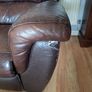 Leather 2 seater sofa Image 4