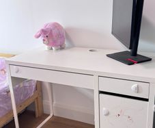 Working table with drawers