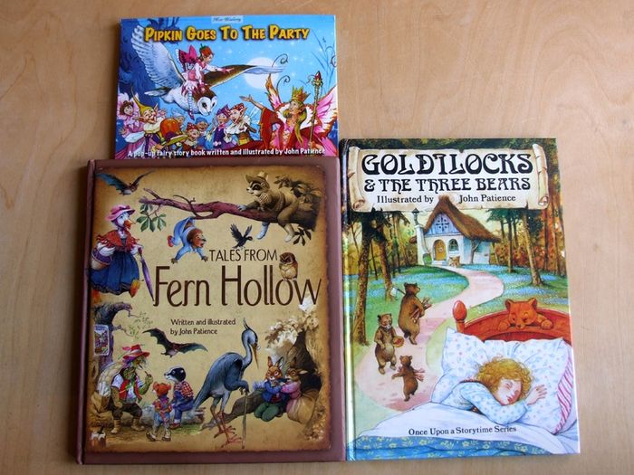 John Patience children's books