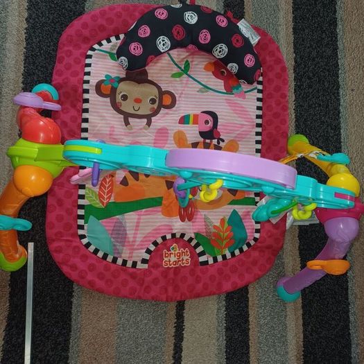 Bright Starts kids playmat gym