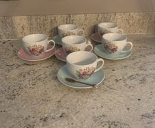 cups  and saucers