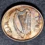 Ireland 1968 1d Penny Beautiful Uncirculated with Amazing Rainbow Toning Image 10